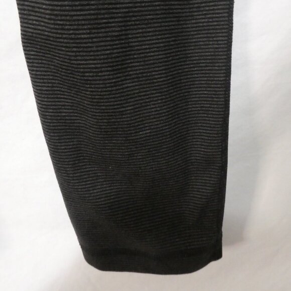 ATHLETIC WORKS - Dri More | small | Black and Grey Striped High Waist Leggings - Picture 16 of 16